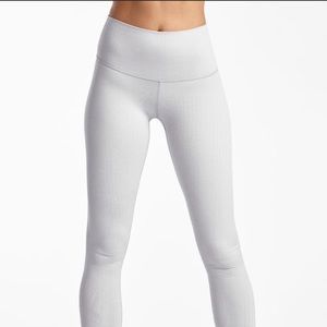 DIY white/gray leggings